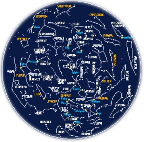 Le nez dans les étoiles