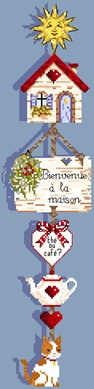 La guirlande Bienvenue &agrave; la maison