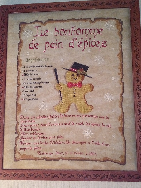 Le bonhomme de pain d'épices