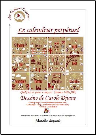 compilation du calendrier perpétuel