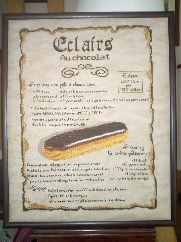 Eclairs au chocolat