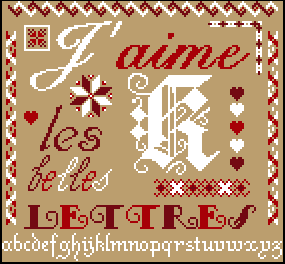 J'M les belles lettres - K