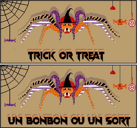 L'araignée d'Halloween
